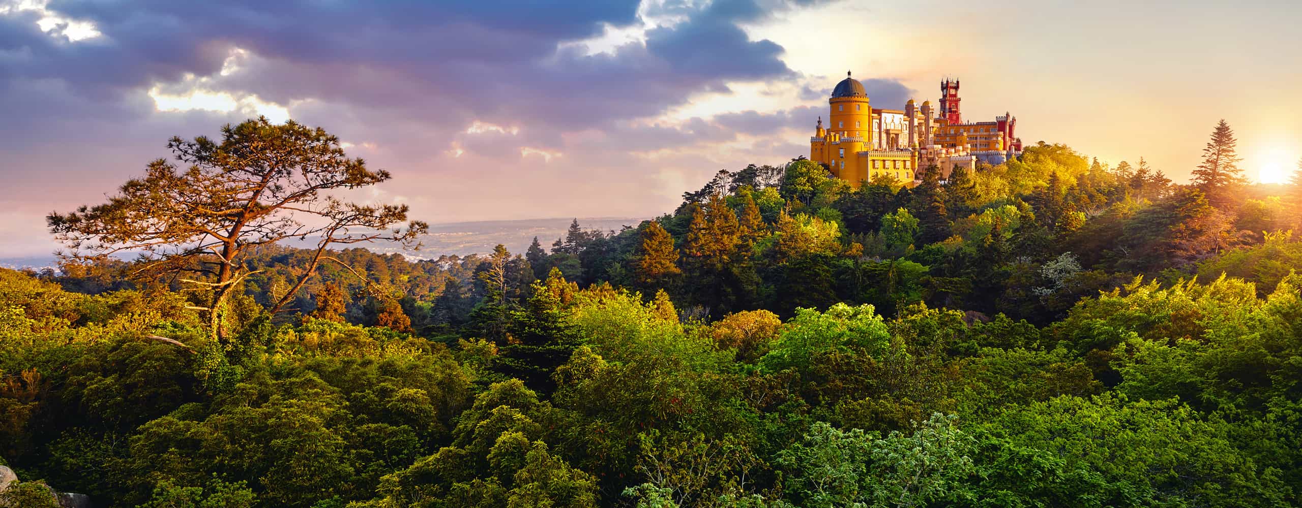 Pena Palace In Sintra, Portugal